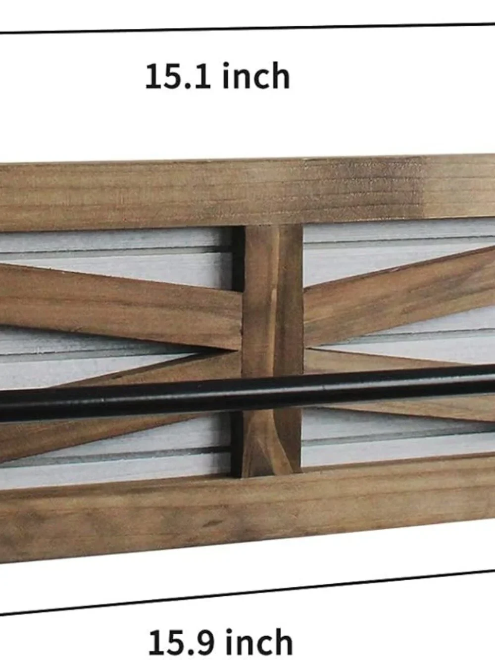 2PCS Rustic Towel Racks